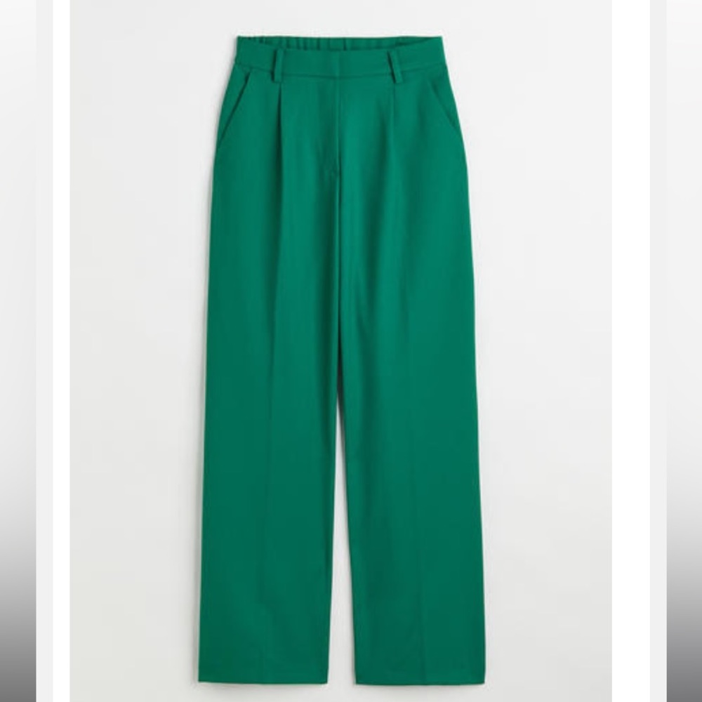 H&M high waisted work pants
